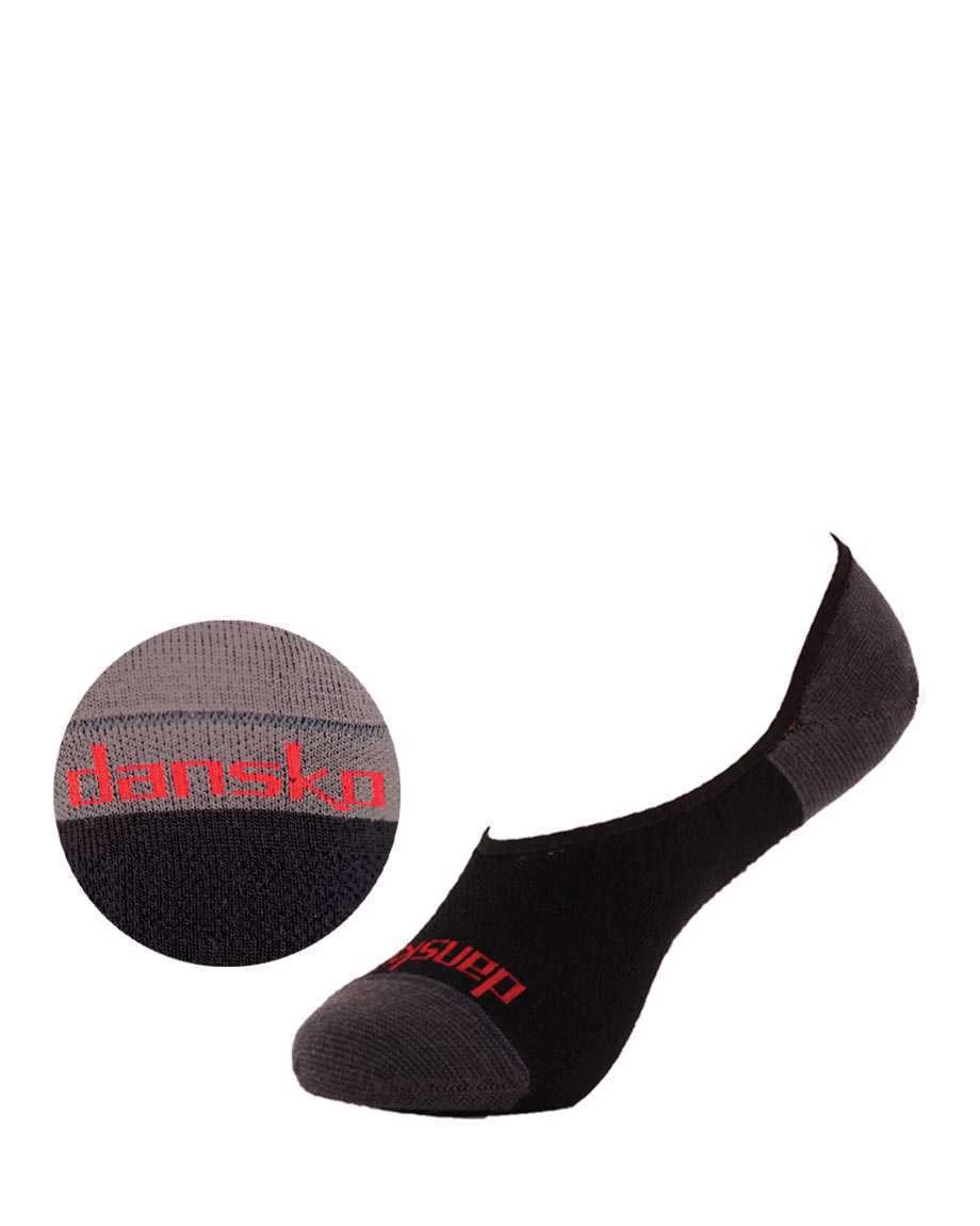 Dansko Two Tone No Show Black 2 Dansko Two Tone No Show Black - Image 2