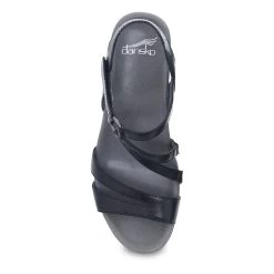 Dansko Addyson Black Glazed Leather -Dansko 1611500200 VIT