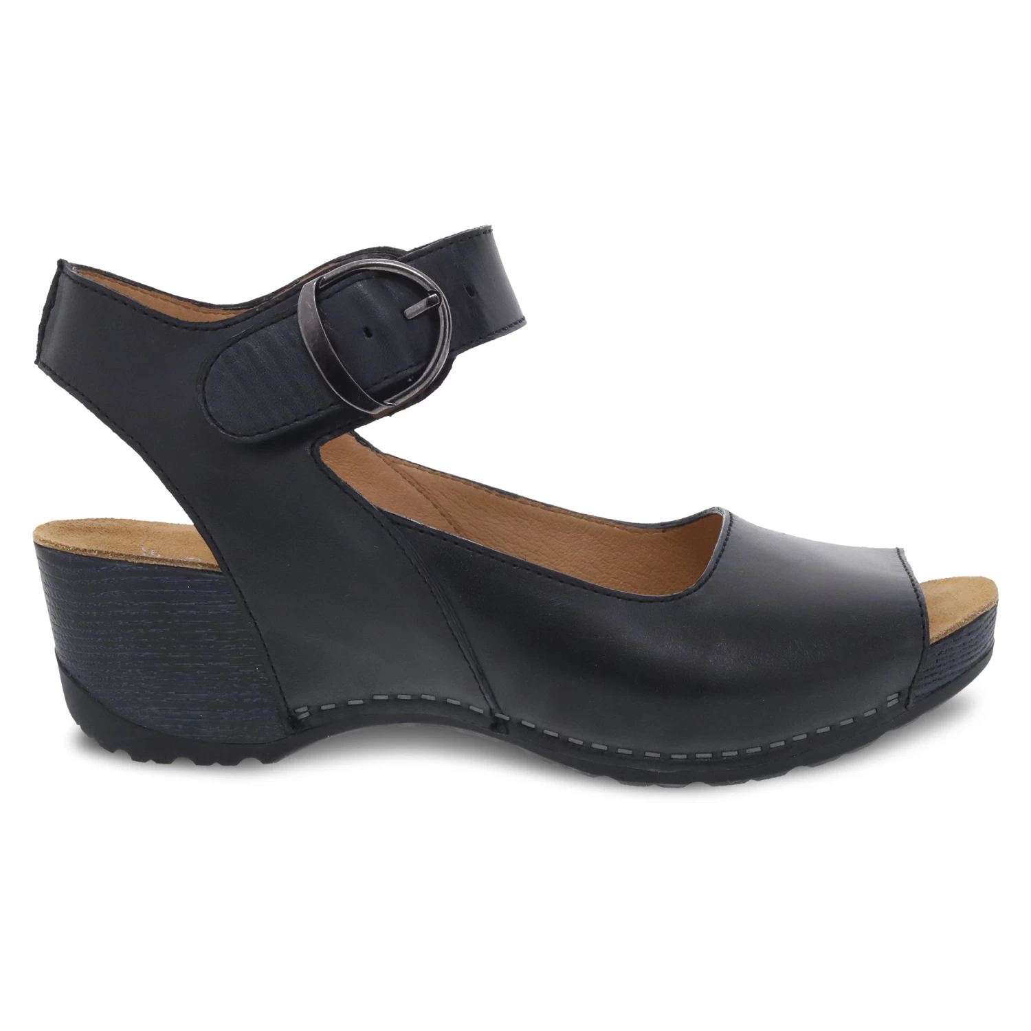 Dansko Tiana Black Burnished Calf 2 Dansko Tiana Black Burnished Calf - Image 2
