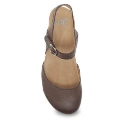 Dansko Tiffani Brown Milled Burnished -Dansko 1710531600 VIT