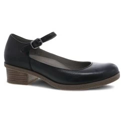Dansko Deena Black Waterproof Tumbled