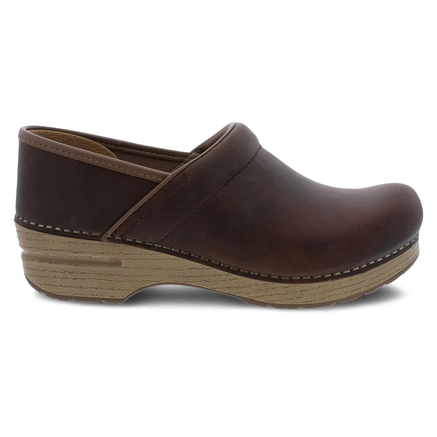 Dansko Professional Brown Oiled Pull Up 2 Dansko Professional Brown Oiled Pull Up - Image 2