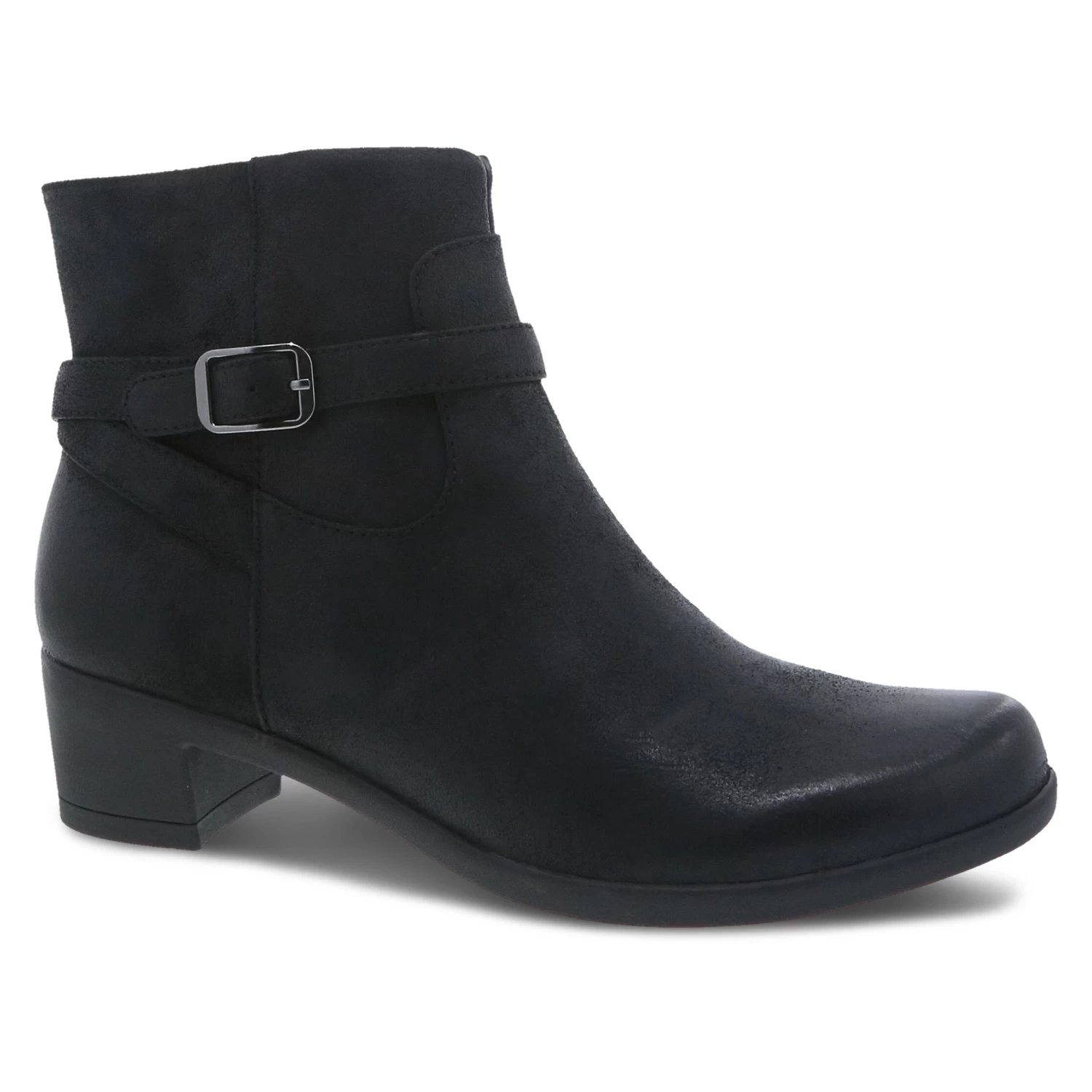 Dansko Cagney Black Burnished Suede 1 Dansko Cagney Black Burnished Suede