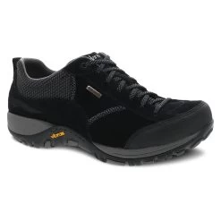 Dansko Paisley Wide Black/Black Suede