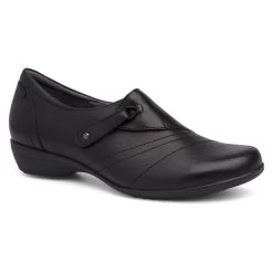Dansko Franny Wide Black Milled Nappa