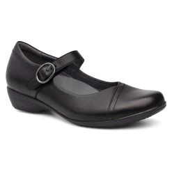 Dansko Fawna Wide Black Milled Nappa