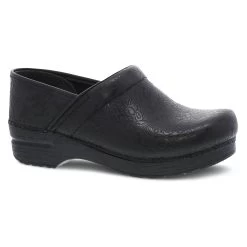 Dansko Professional Black Filigree Leather