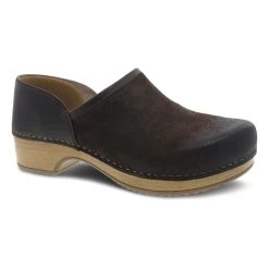 Dansko Brenna Chocolate Burnished Suede