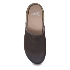 Dansko Brenna Chocolate Burnished Suede -Dansko 9431451600 VIT