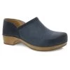 Dansko Brenna Navy Burnished Suede