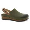 Dansko Merrin Olive Burnished Suede