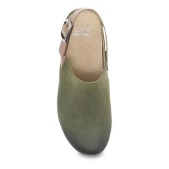 Dansko Merrin Olive Burnished Suede -Dansko 9605285300 VIT