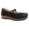 Dansko Mika Black Burnished Suede