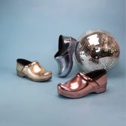 Dansko Professional Sky Chrome Metallic 12 Dansko Professional Sky Chrome Metallic -Dansko F23 Professional Chrome Collection Flatlay 2400x2400 89737c90 9deb 4f89 a591 e5aadec564d6